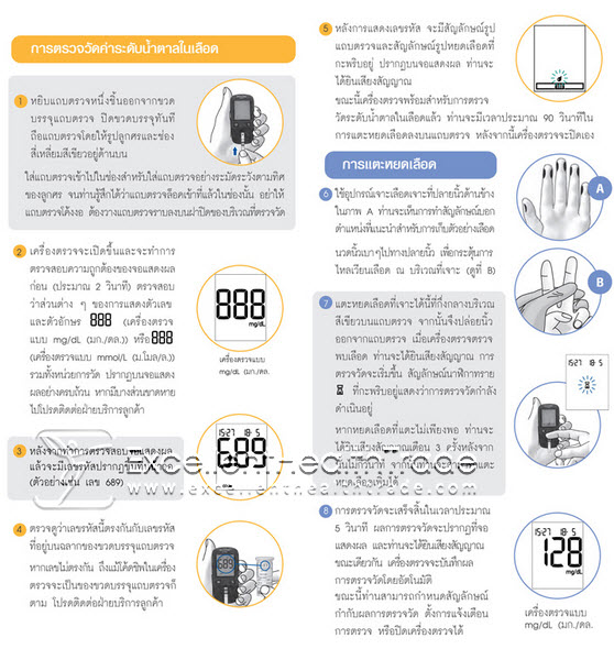 00694: เครื่องตรวจวัดน้ำตาล (Accu-check Active)